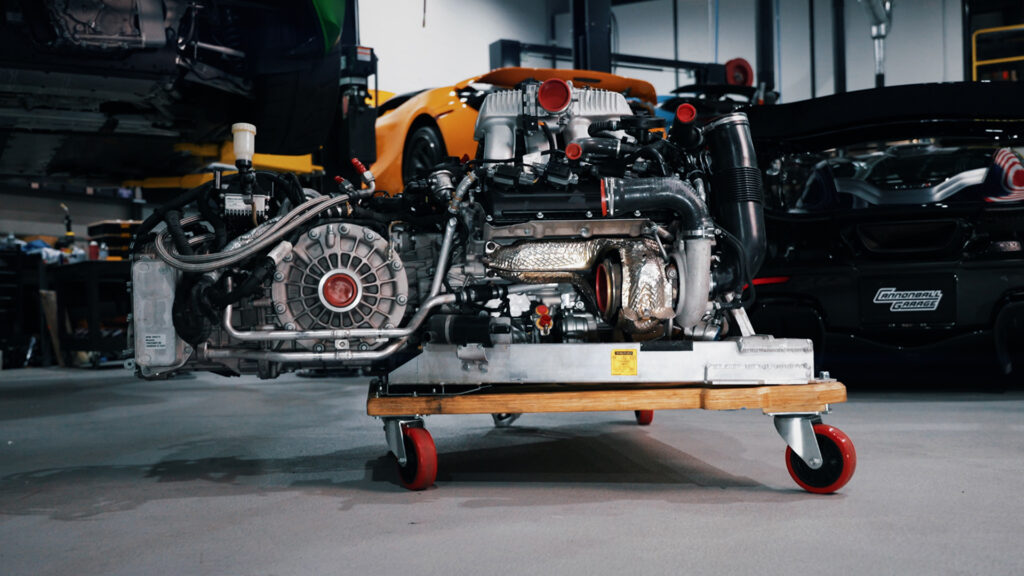 Mclaren engine transmission performance maintenance repair service