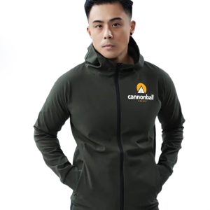 New Logo Full-Zip Hooded Jacket